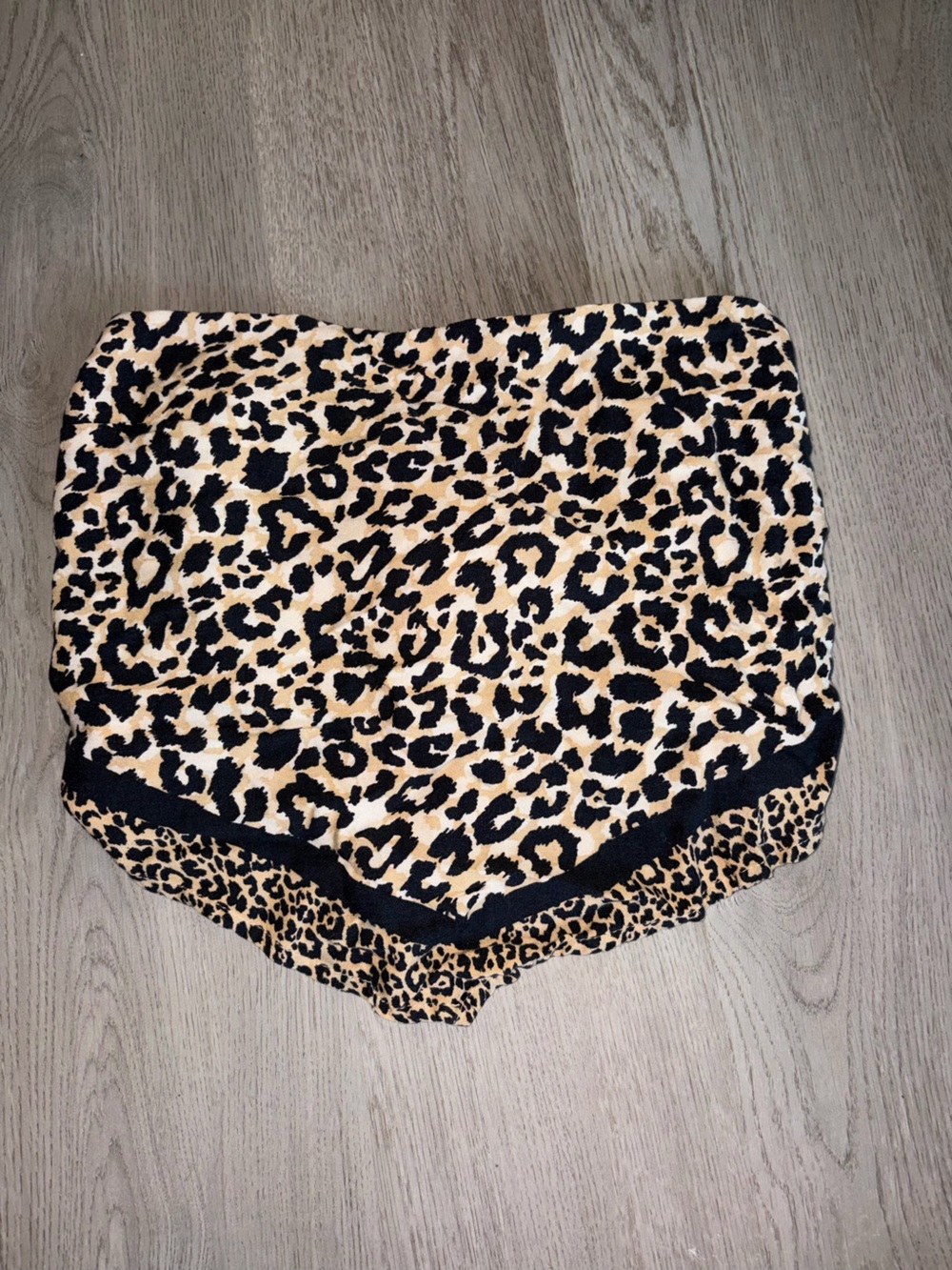 Hollister Cheetah Strapless Bandana Tube Top